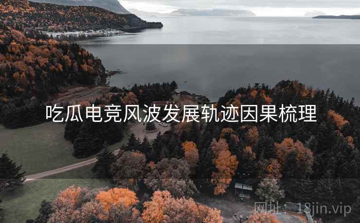 吃瓜电竞风波发展轨迹因果梳理